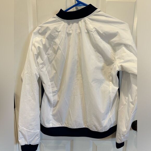 New Balance small bomber jacket coat athletic wind breaker - Picture 2 of 4